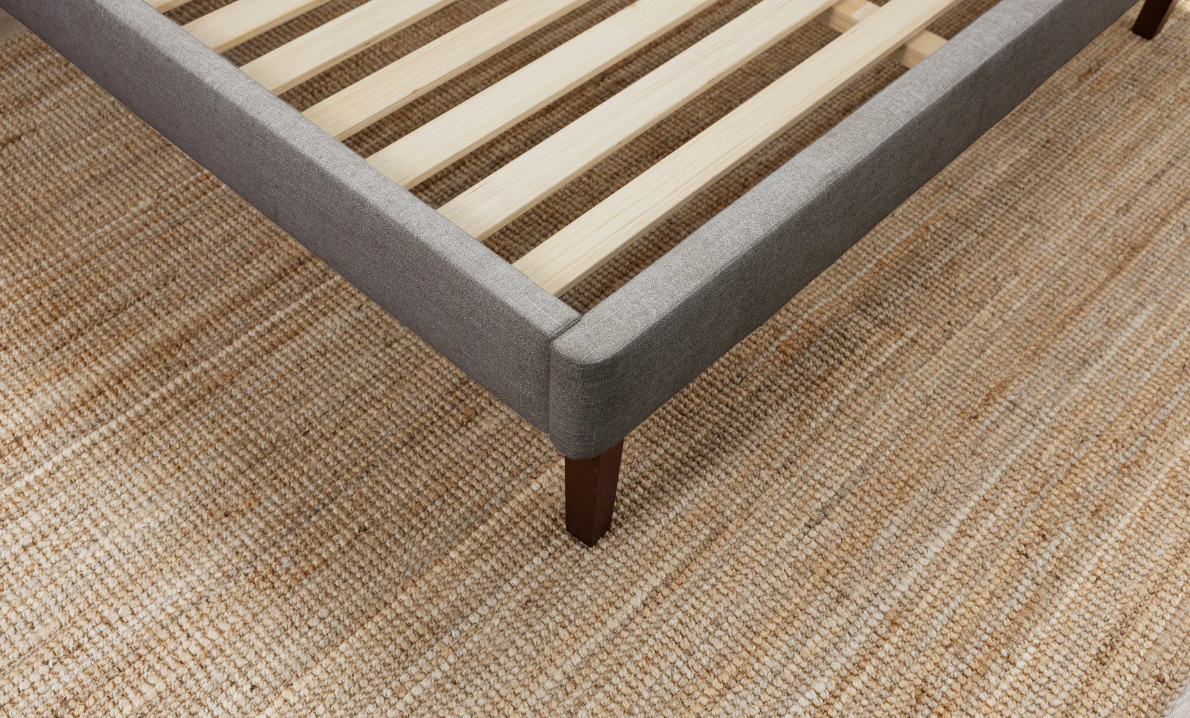 Channel Upholstered Bed Frame - Image 14