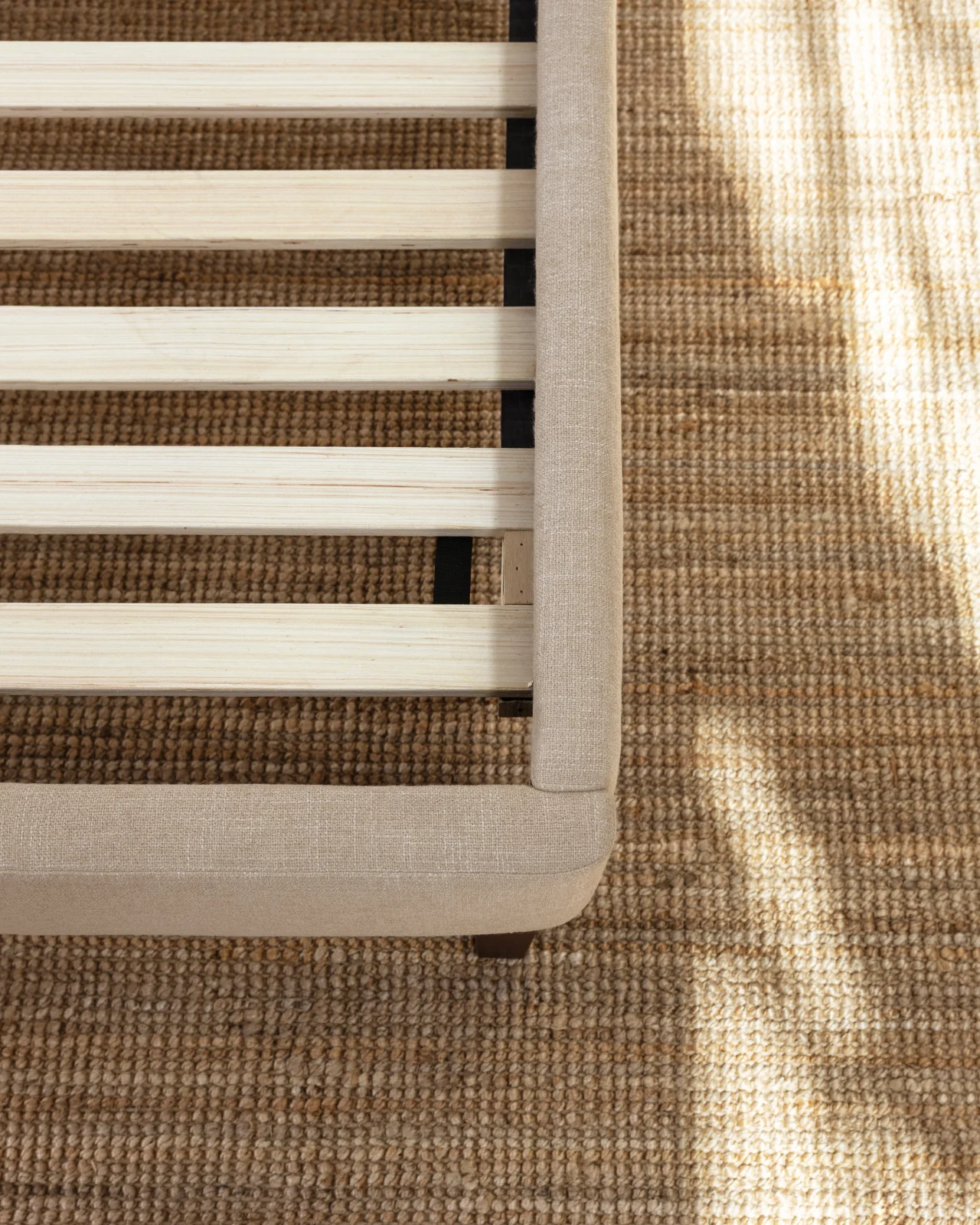 Channel Upholstered Bed Frame - Image 9