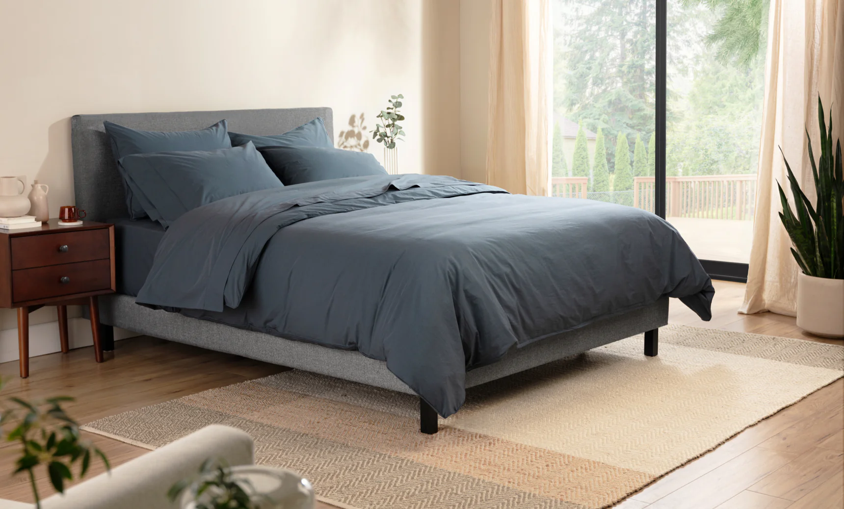 Organic Cotton Duvet Cover - Percale - Image 9