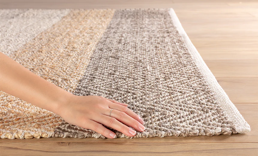 Hand-Loomed Jute Rug