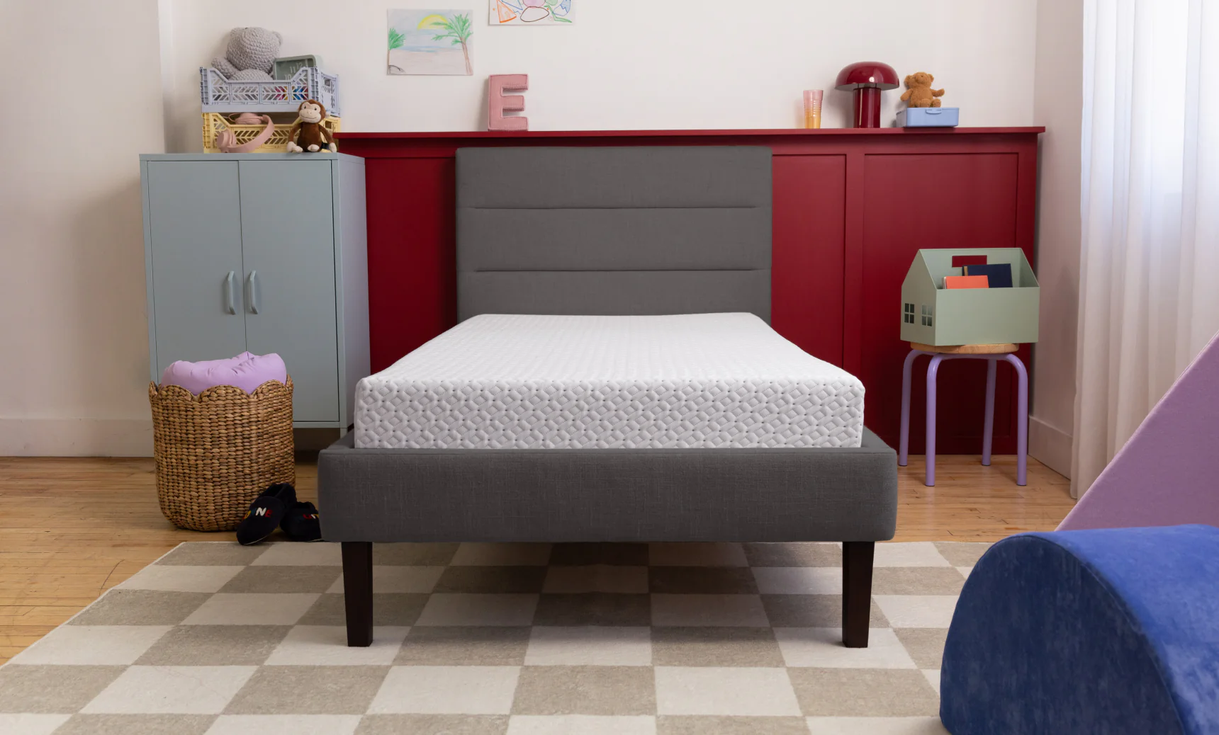 Kids Channel Upholstered Bed Frame - Image 15