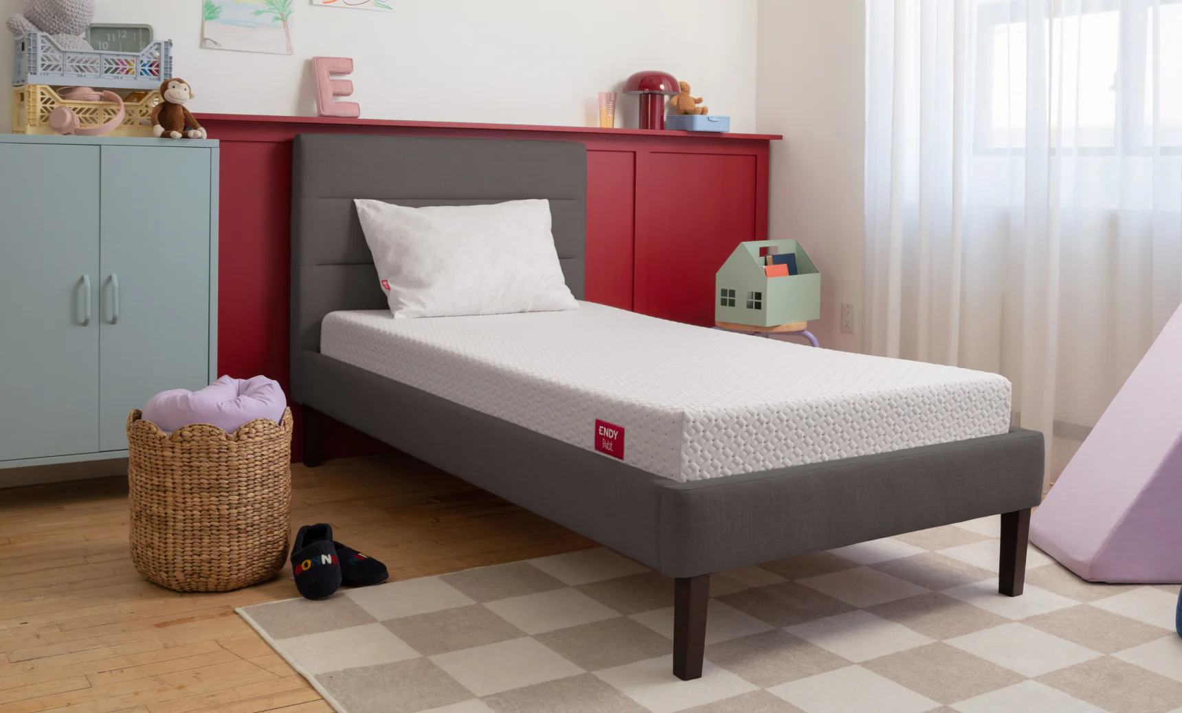 Kids Channel Upholstered Bed Frame - Image 16