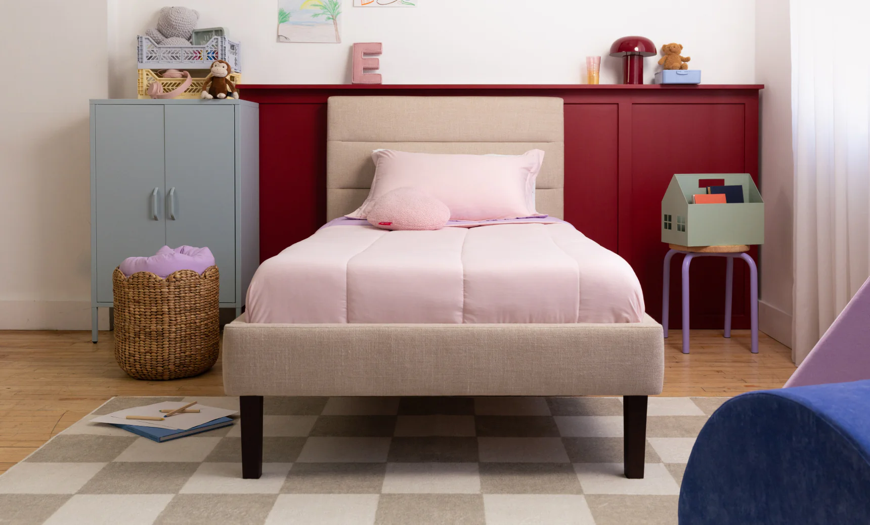 Kids Channel Upholstered Bed Frame - Image 6