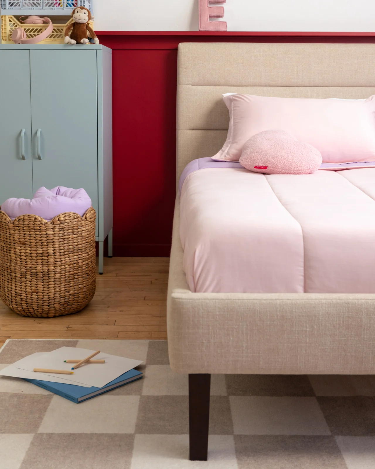 Kids Channel Upholstered Bed Frame - Image 8