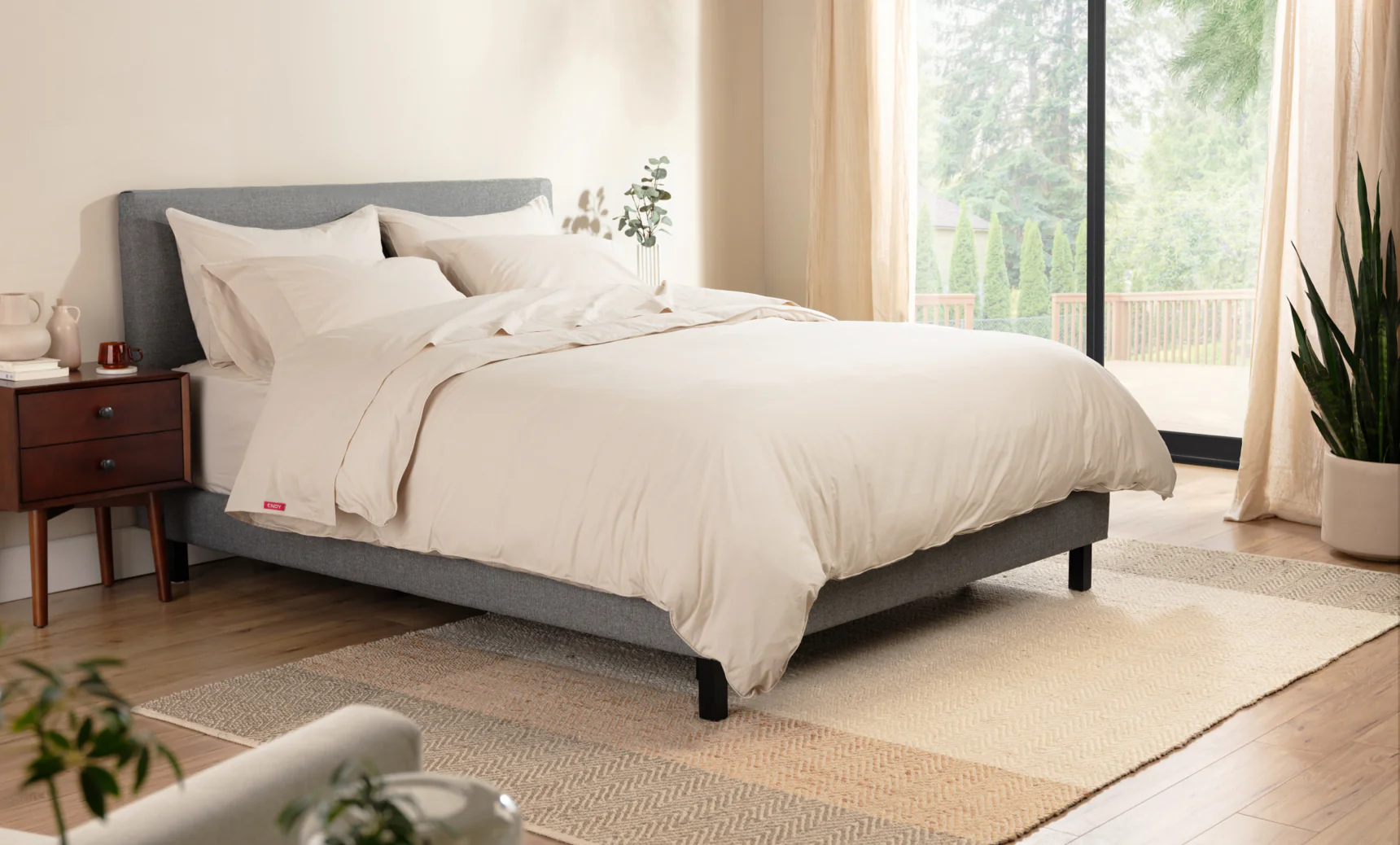 Organic Cotton Duvet Cover - Percale - Image 4