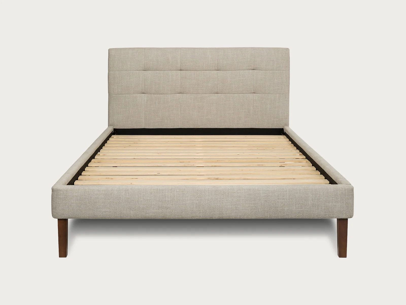 Tufted Upholstered Bed Frame - Image 3