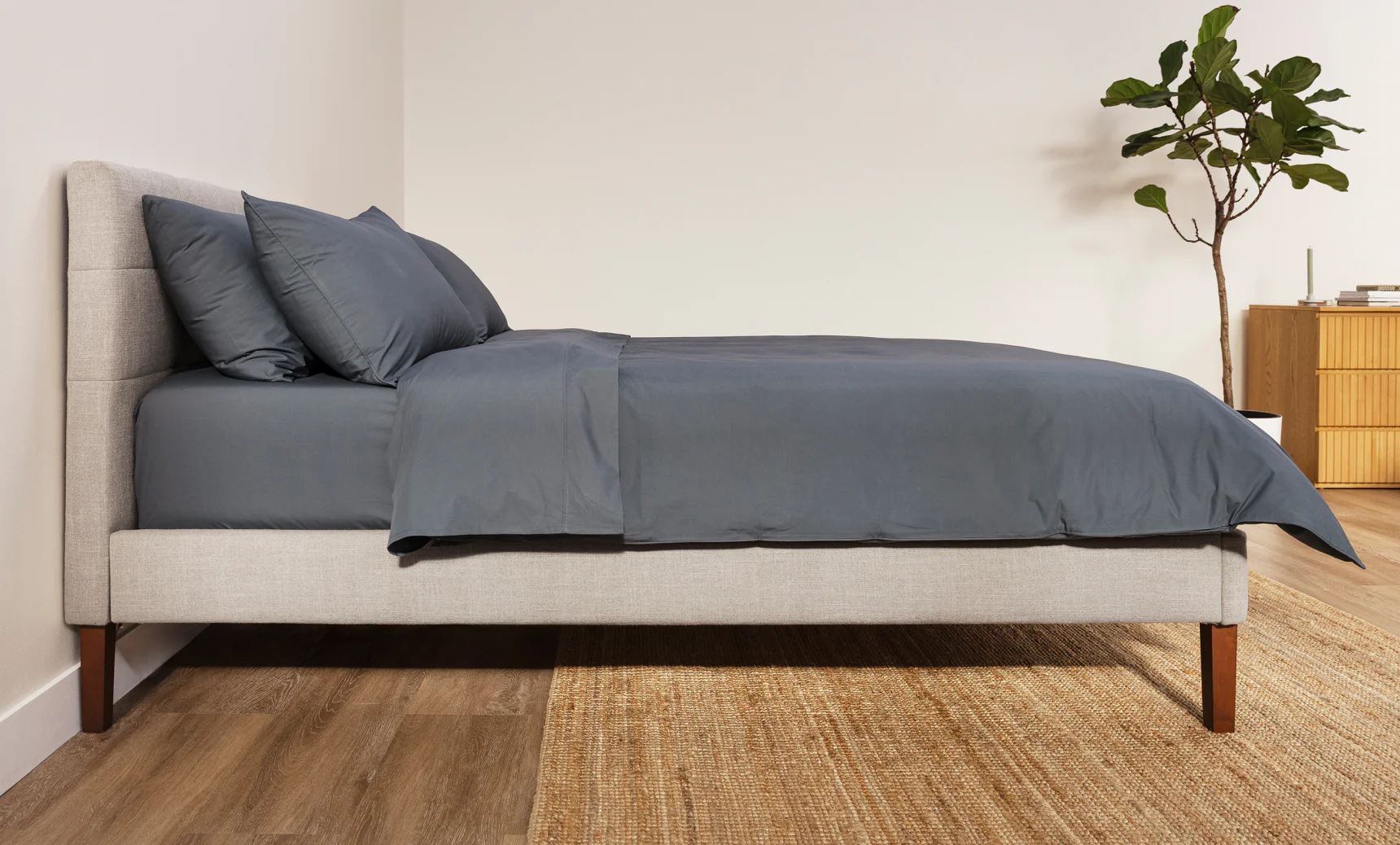 Tufted Upholstered Bed Frame - Image 6