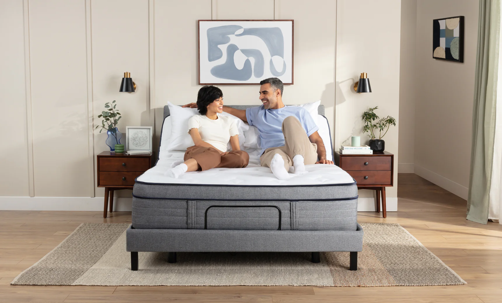 Upholstered Adjustable Bed Frame - Image 5