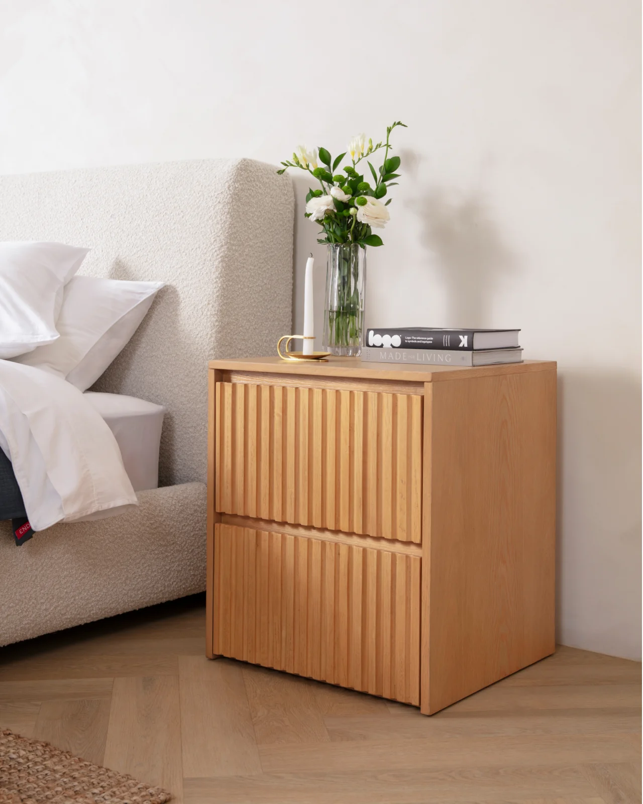 Wooden Nightstand - Image 11
