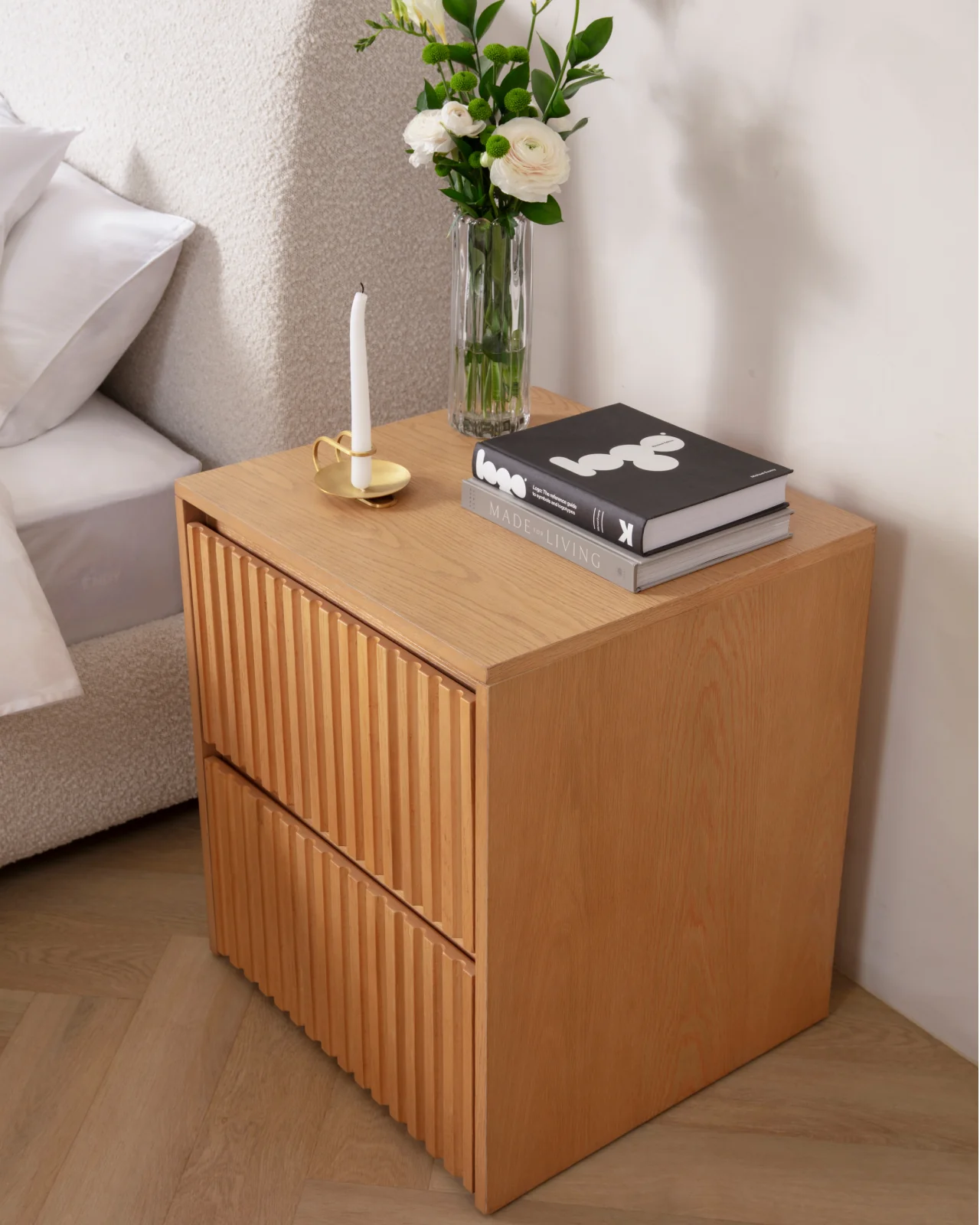 Wooden Nightstand - Image 12