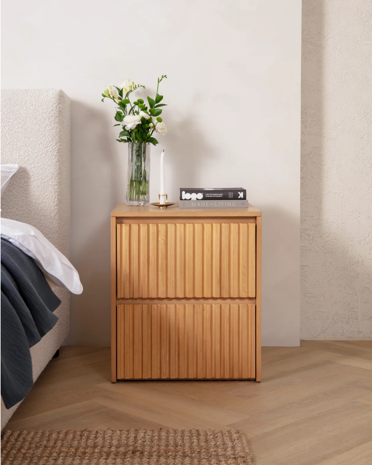 Wooden Nightstand - Image 14